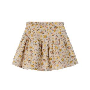 Zara Soft Touch Floral Rib Skirt